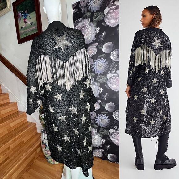 New Free People Any Old Iron Star Duster / One size - Picture 1 of 9